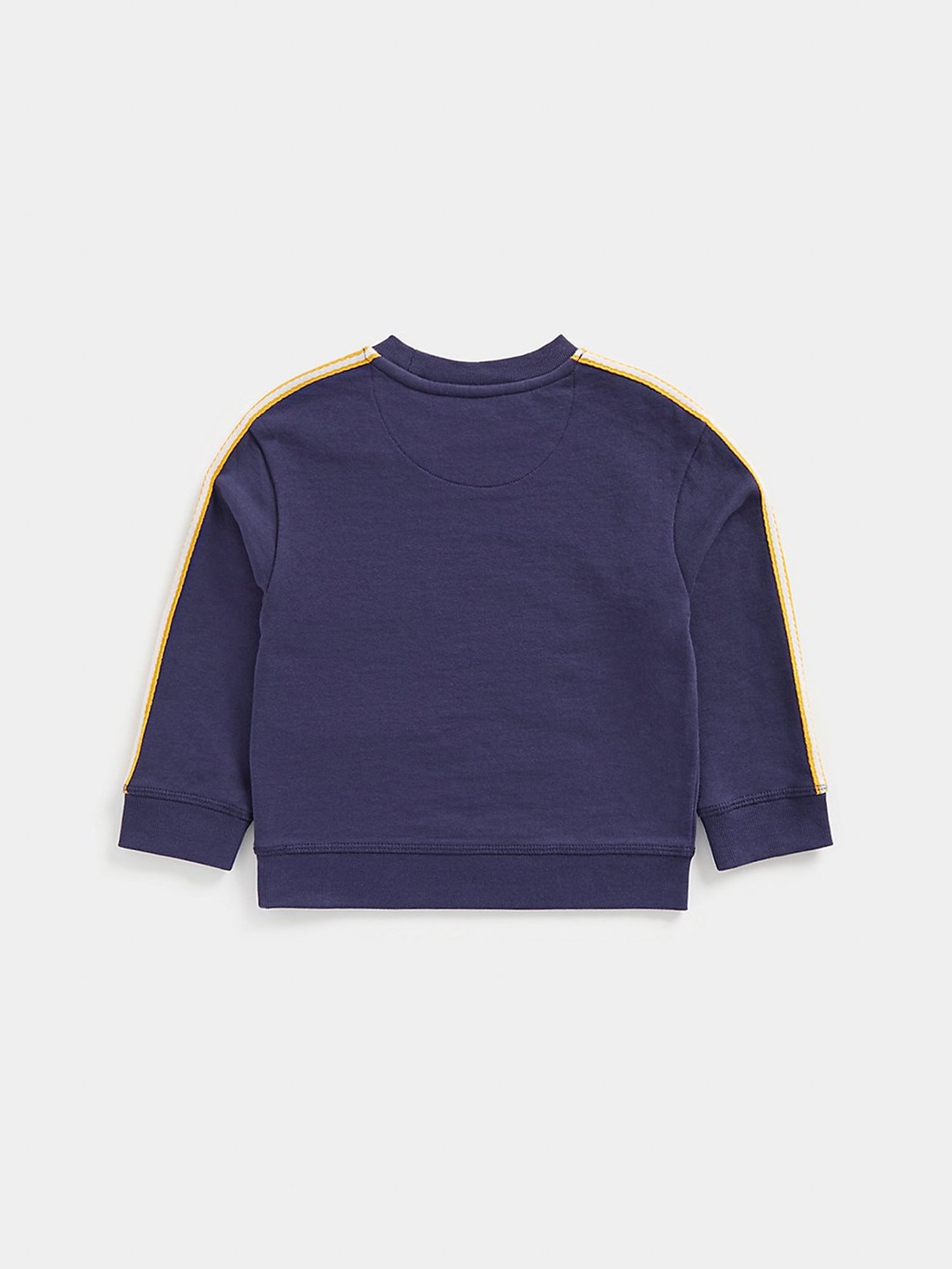 Mothercare Kids Navy Applique Full Sleeves Sweatshirt