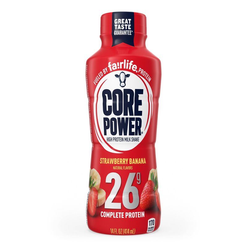 Core Power Strawberry 26G Protein Shake - 14 fl oz Bottle