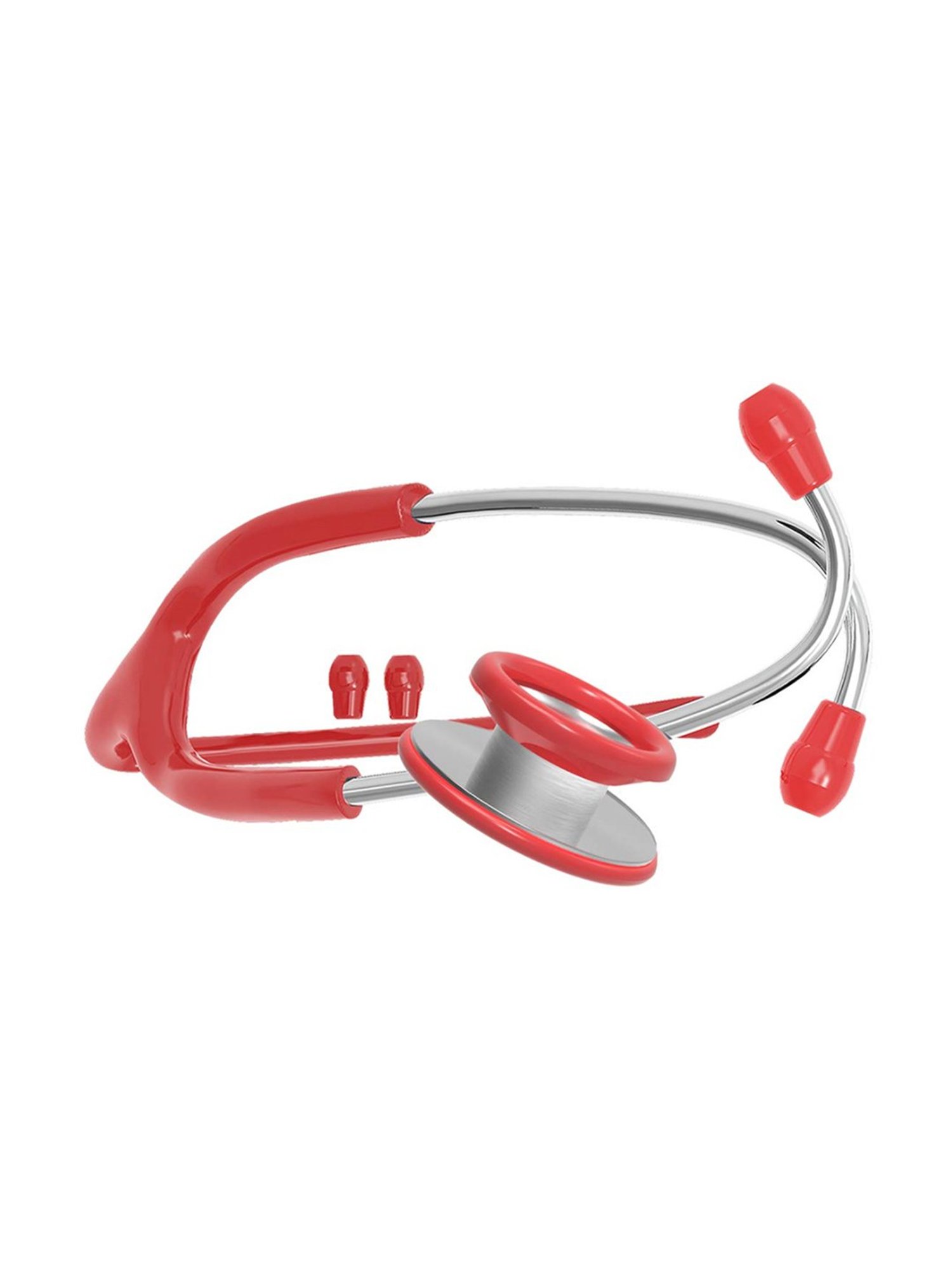 MCP Adult Dual Head Stethoscope (Red)