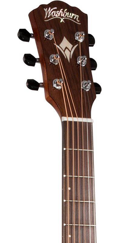 Washburn HD100SWCEK Heritage Series Dreadnought Acoustic-Electric Guitar Natural