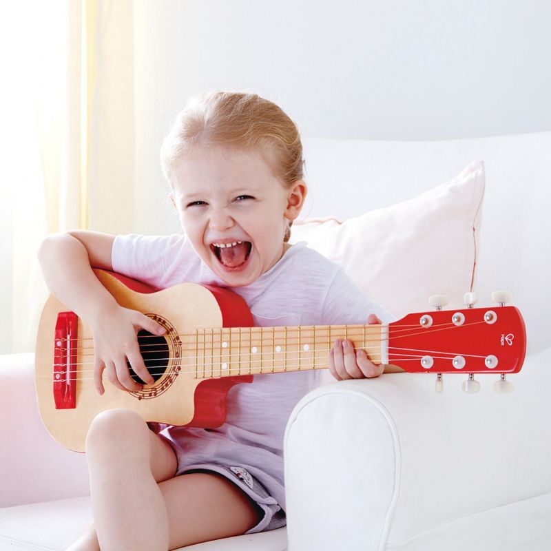 HAPE Red Flame Children's First Musical Guitar