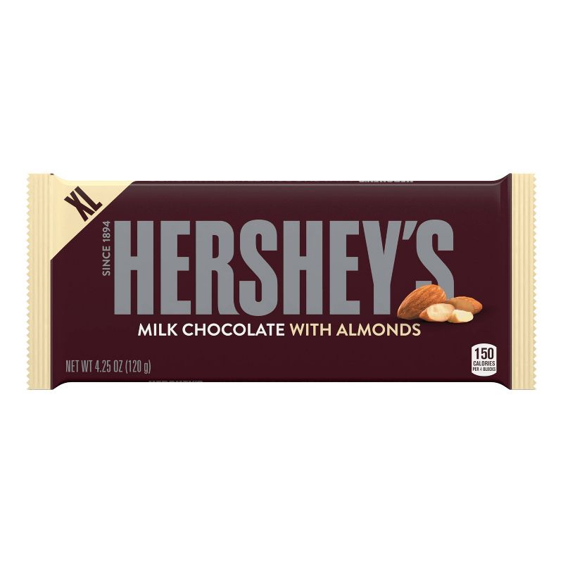Hershey's Milk Chocolate Bar with Almonds - 4.25oz