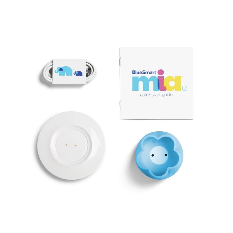 BlueSmart mia2 Intelligent Baby Feeding Monitor - Blue