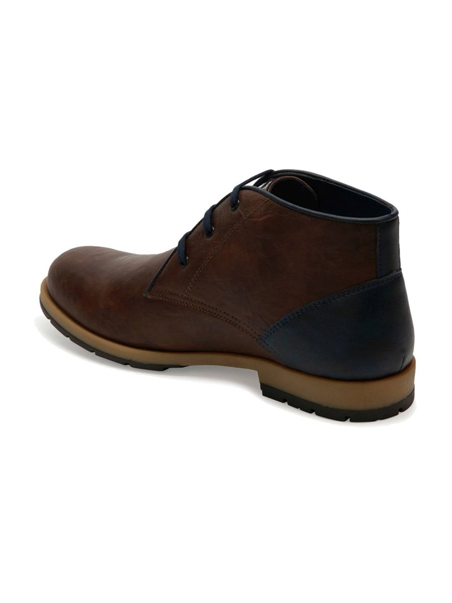 ID Men's Brown Chukka Boots