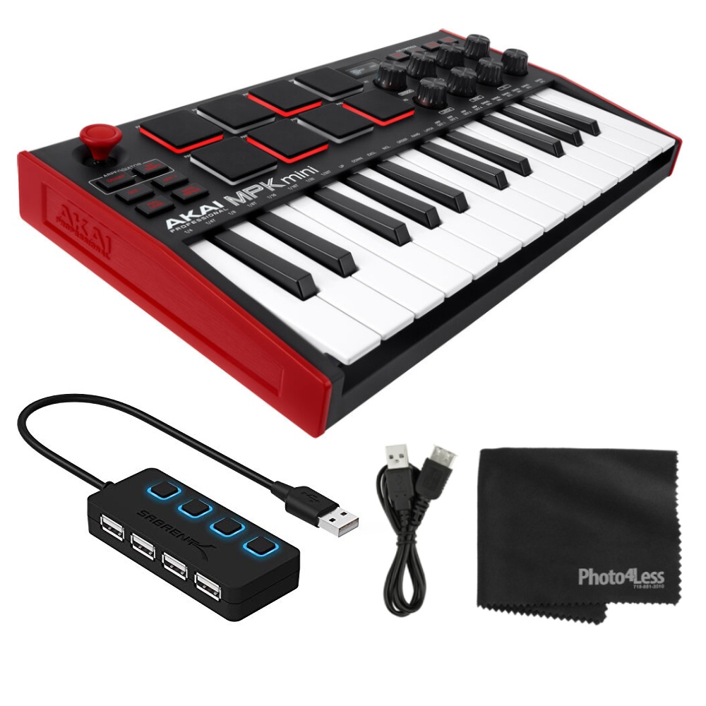 Zoom H4nPro Four-Channel Handy Audio Recorder (Black)&ndash; Deluxe Accessory Pack Kit with 16GB, Windscreen, Table Tripod, Fibertique Cloth along with Xpix Battery & Charger Set