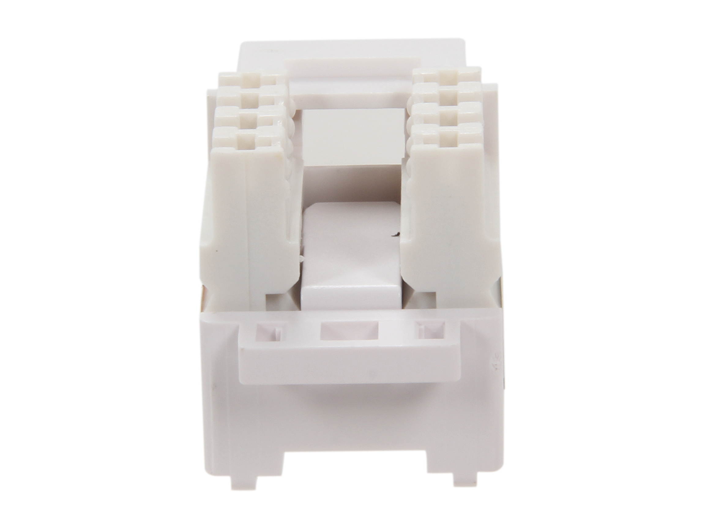 BYTECC Cat. 6 Punch Down Keystone Jack - White