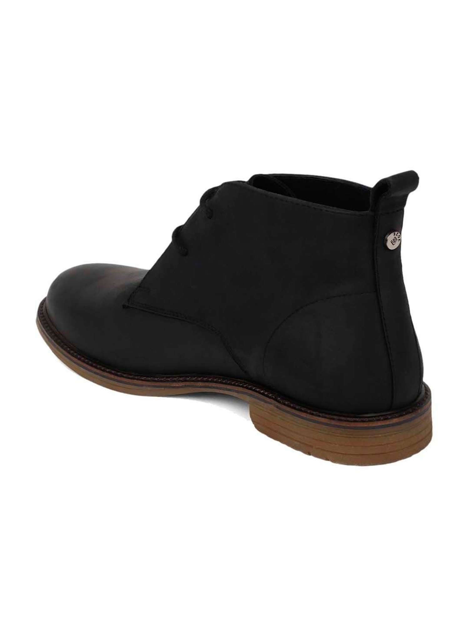 EZOK Men's Black Chukka Boots