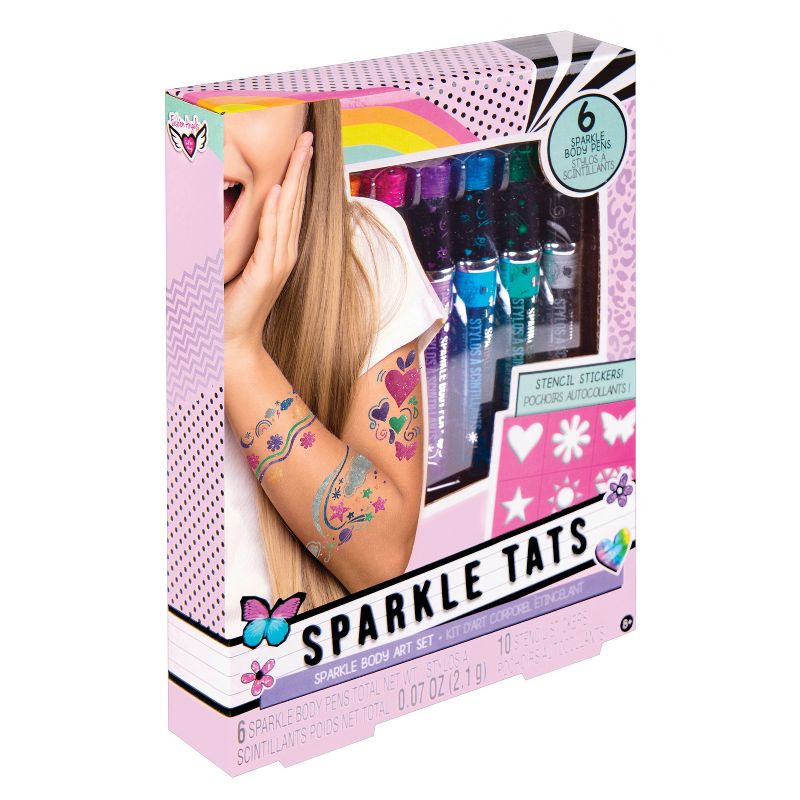 Fashion Angels Sparkle Tats Body Art Set