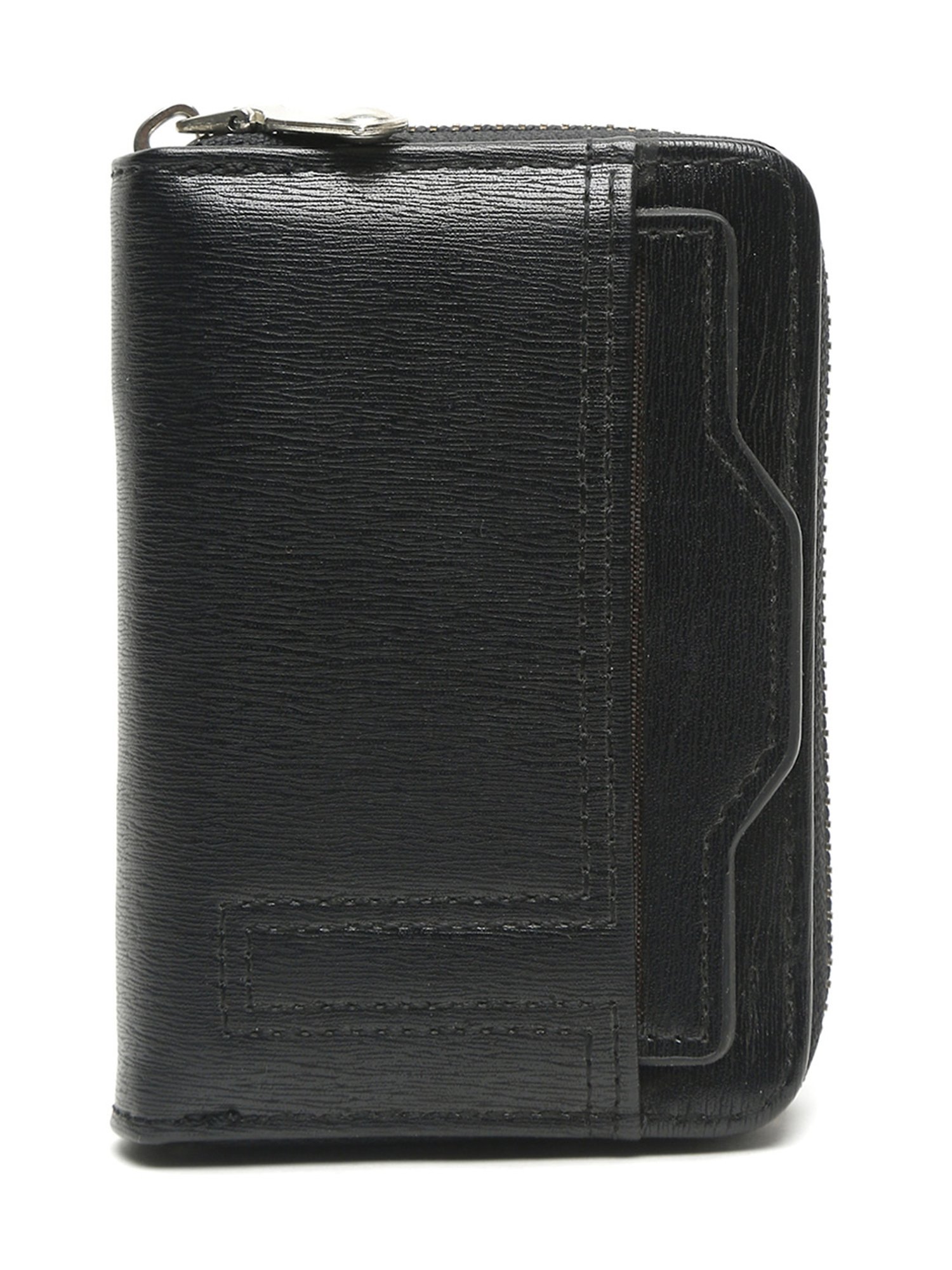 Apsis Black Zip Around Wallet for Women