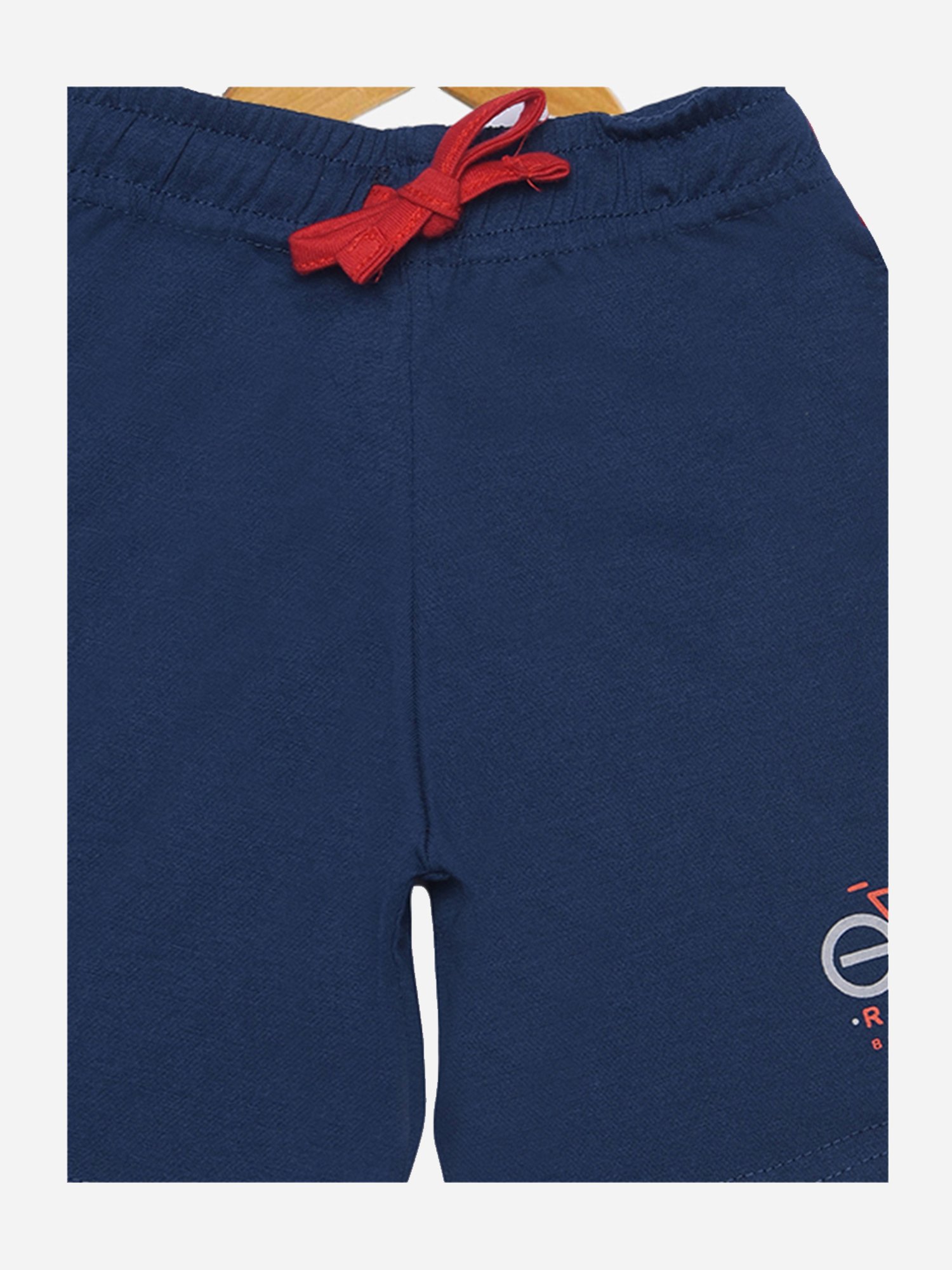 Dollar Boys Navy Solid Bermuda