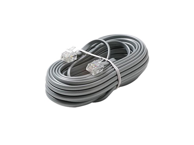 STEREN Model 304-050SL 50 ft 4C Telephone Line Cord