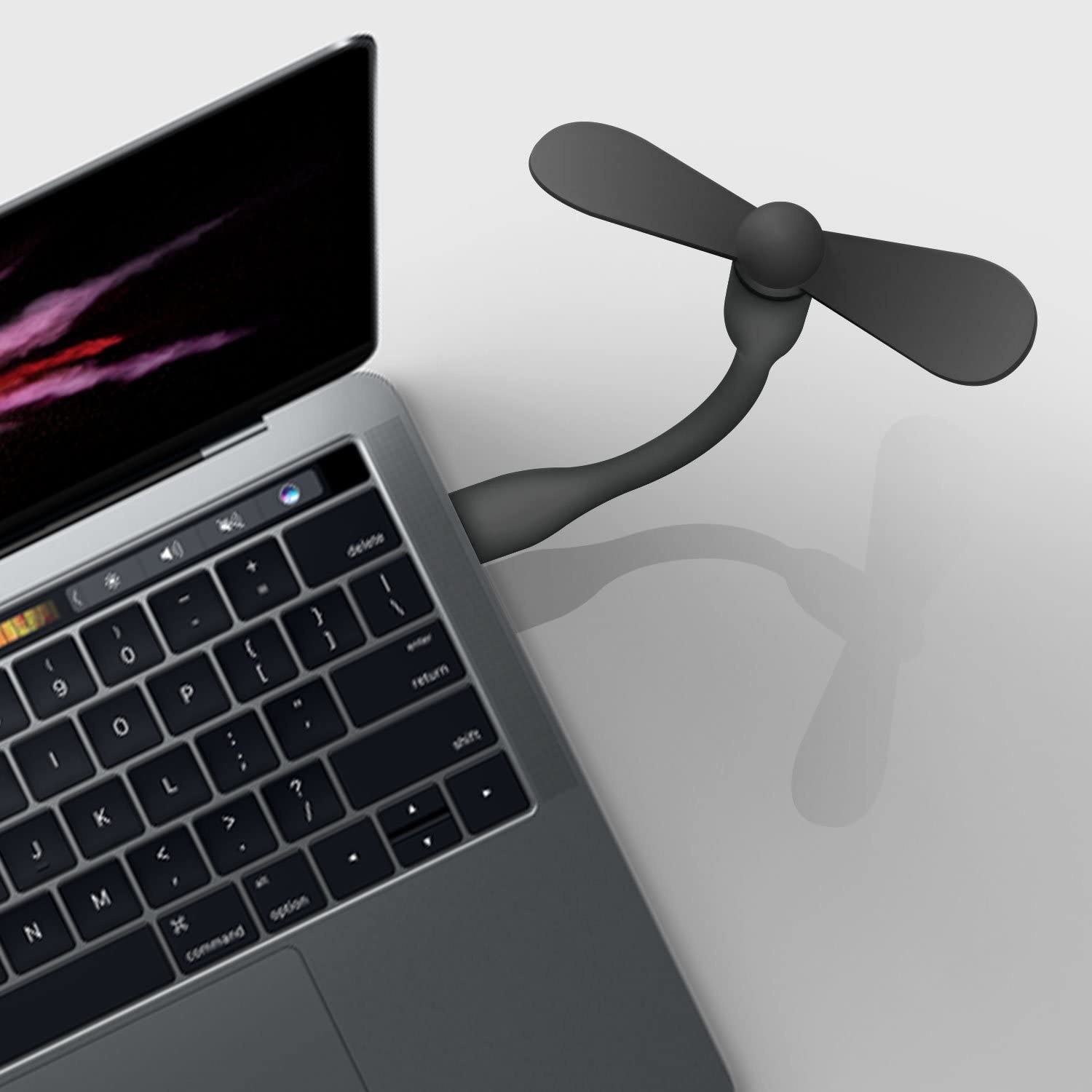 Mini USB Port Fan | Portable Mini USB Fan, USB Laptop Port 8 and More [Light Weight Mini Fan] USB Mini Fan for a USB Port