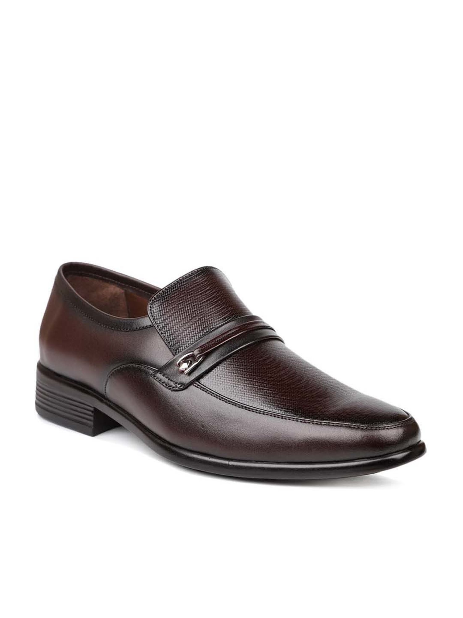 Privo by Inc.5 Men's Wine Formal Shoes