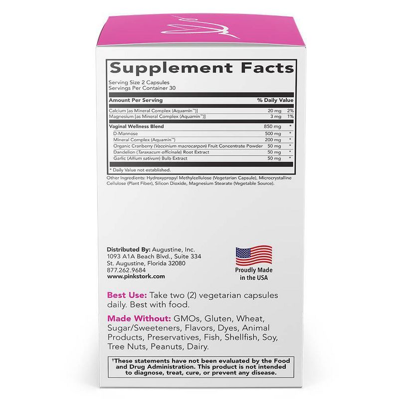 Pink Stork Vaginal Health Supplements - 60ct