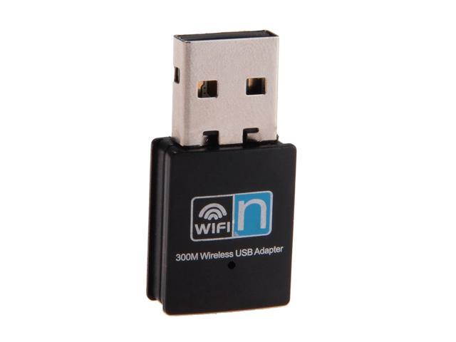 LOTEKOO Wireless LAN Network Card Adapter WiFi Dongle for Desktop Laptop PC Windows 10 8 7 XP MAC OS (Plug-and-Play for Windows10)300Mbps USB WiFi Adapter