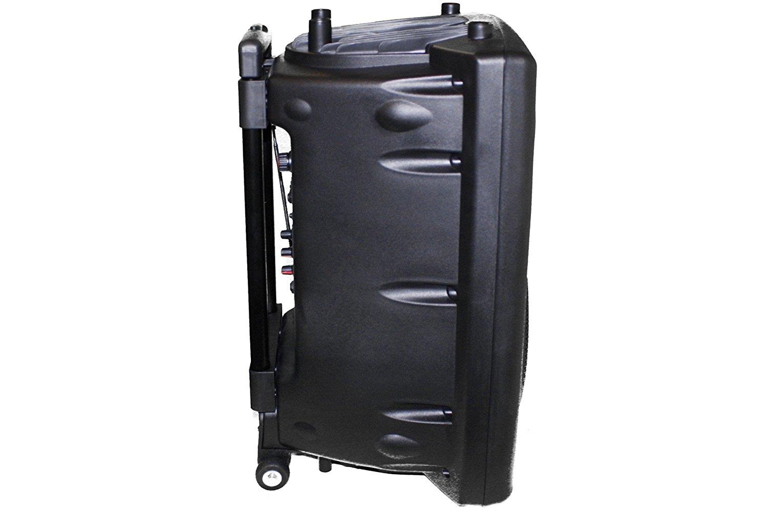 EMB - PK12 - RECHARGEABLE PORTABLE BLUETOOTH KARAOKE DJ 1400W BOOM BOX! 12"