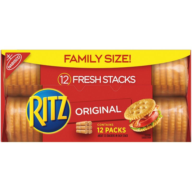 Ritz Original Crackers - Fresh Stacks, Family Size - 17.8oz