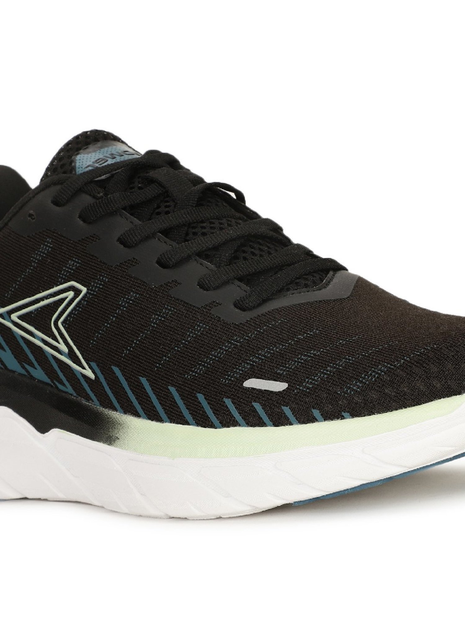 Power by Bata Men's Black Running Shoes