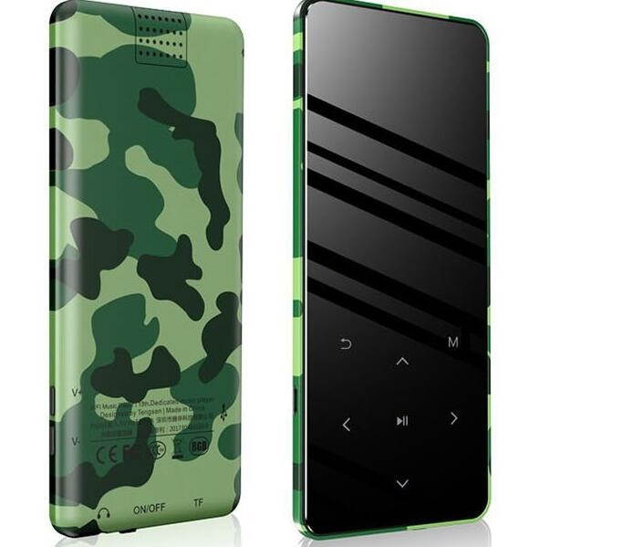 8GB Lossless Music MP3 Player Built-in Speaker Support FM E-Book External Sound