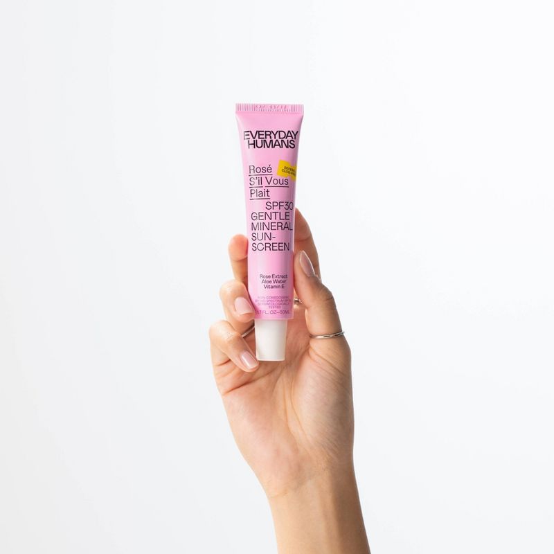 Everyday Humans Rose S'Il Vous Plait Gentle Mineral Sunscreen - SPF 30