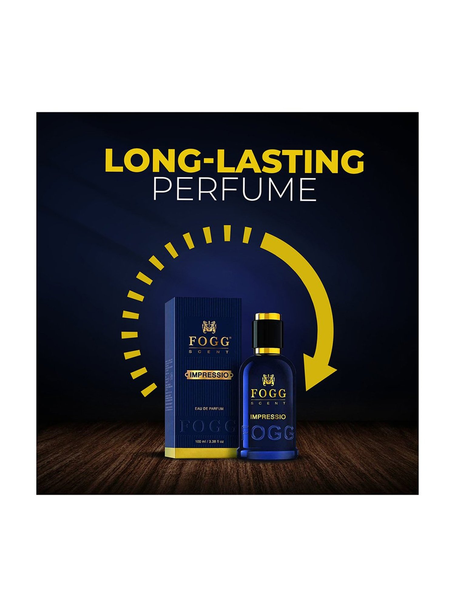 Fogg Scent Impressio Eau De Parfum for Men - 100 ml