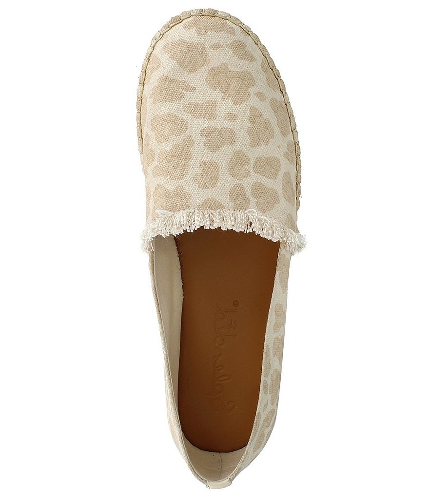 Splendid Lilly Cheetah Print Flatform Espadrille Slip-Ons