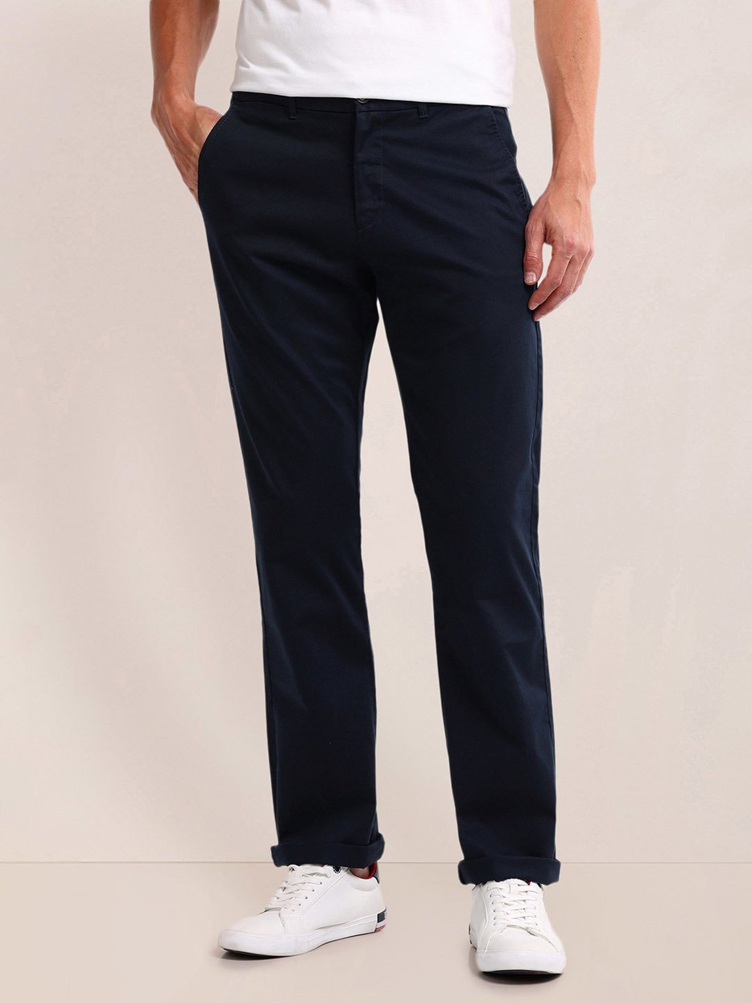 U.S. Polo Assn. Navy Regular Fit Chinos
