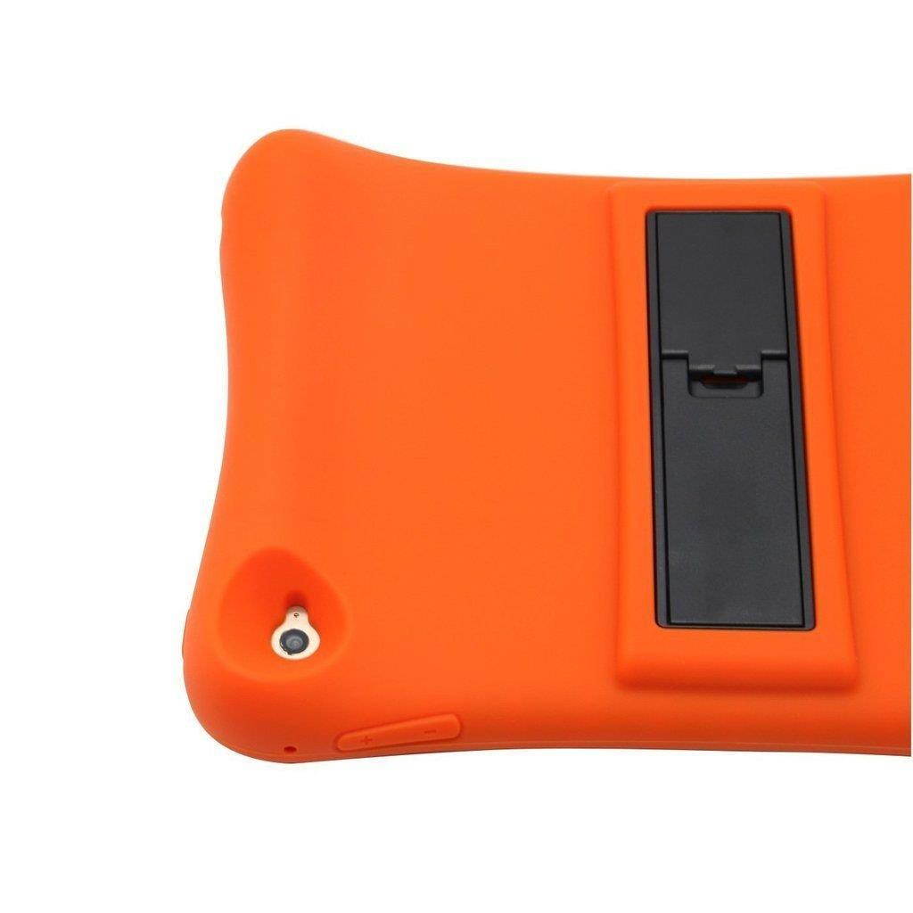 FastSun Kids Safe Shockproof Heavy Duty Rubber Kickstand Case Cover For iPad Pro 9.7" (Orange)