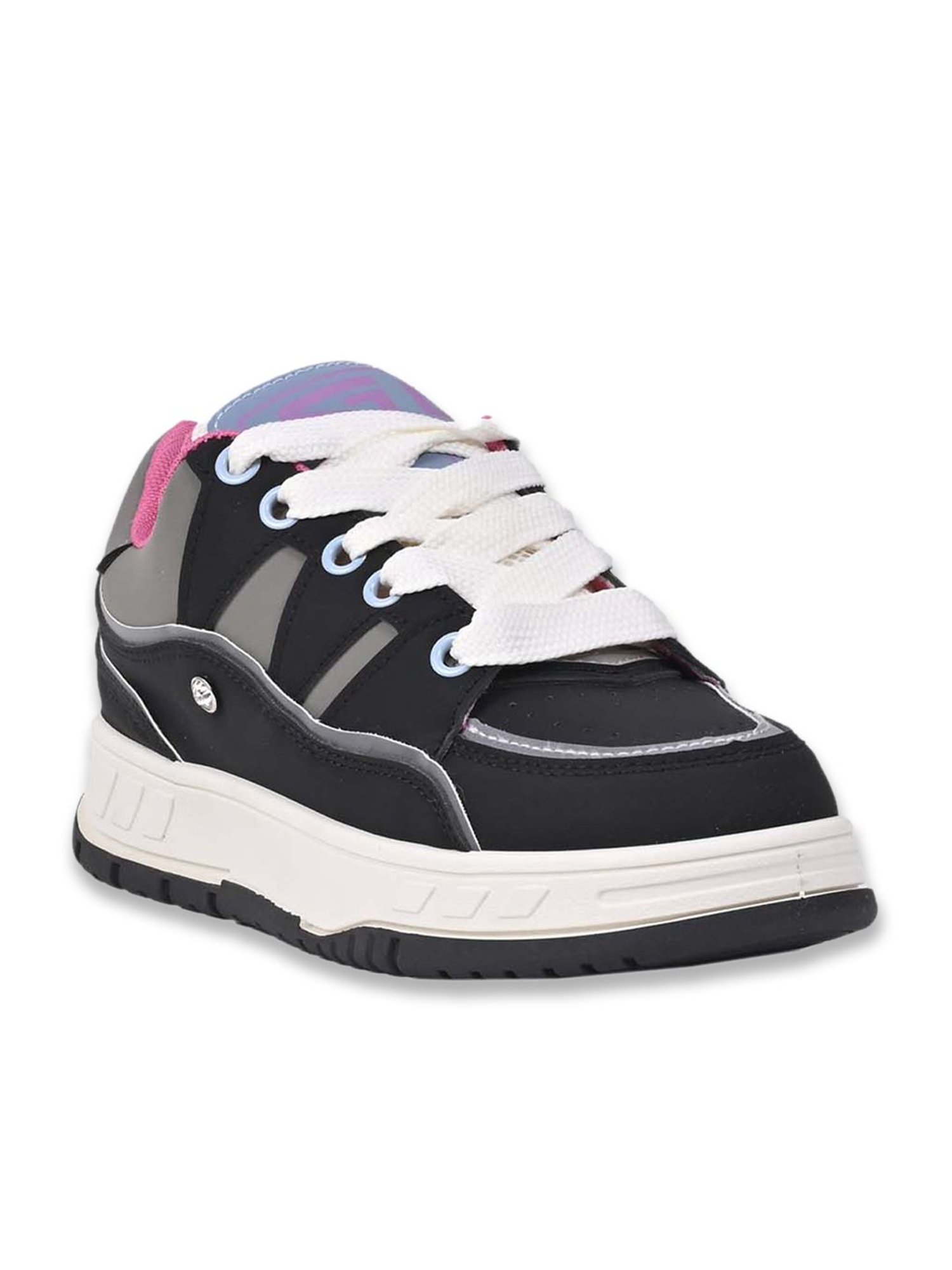 Jove Women's Black Casual Sneakers