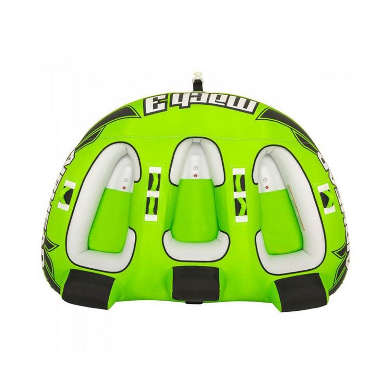 Sportsstuff Mach 3 Inflatable Triple Rider Towable Water Lake Ocean River Tube