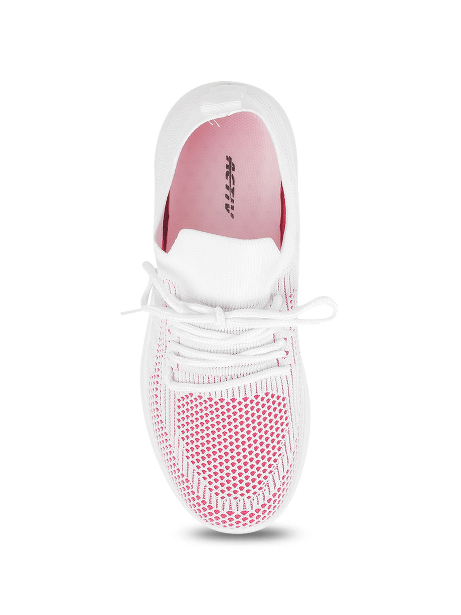 Activ by Mochi Women's White Running Shoes