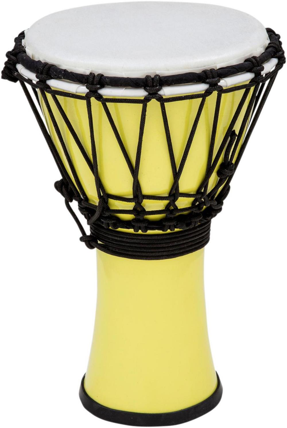 Toca Freestyle ColorSound Djembe Pastel Yellow 7 in.