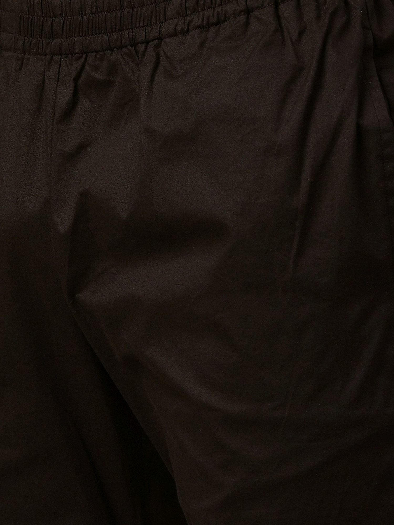 See Designs Black Cotton Regular Fit Pyjamas