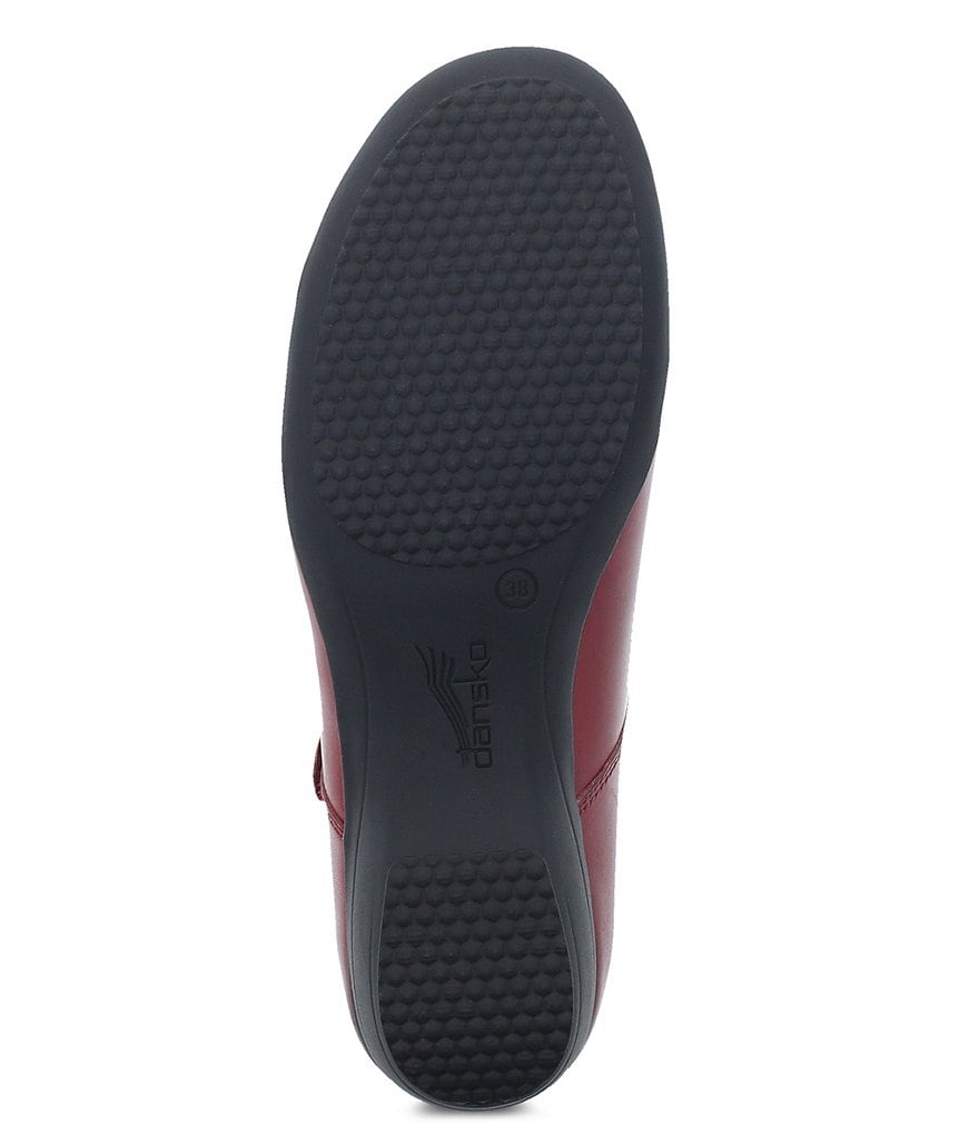 Deltan Tessa Croc-Embossed T-Strap Block Heel Pumps