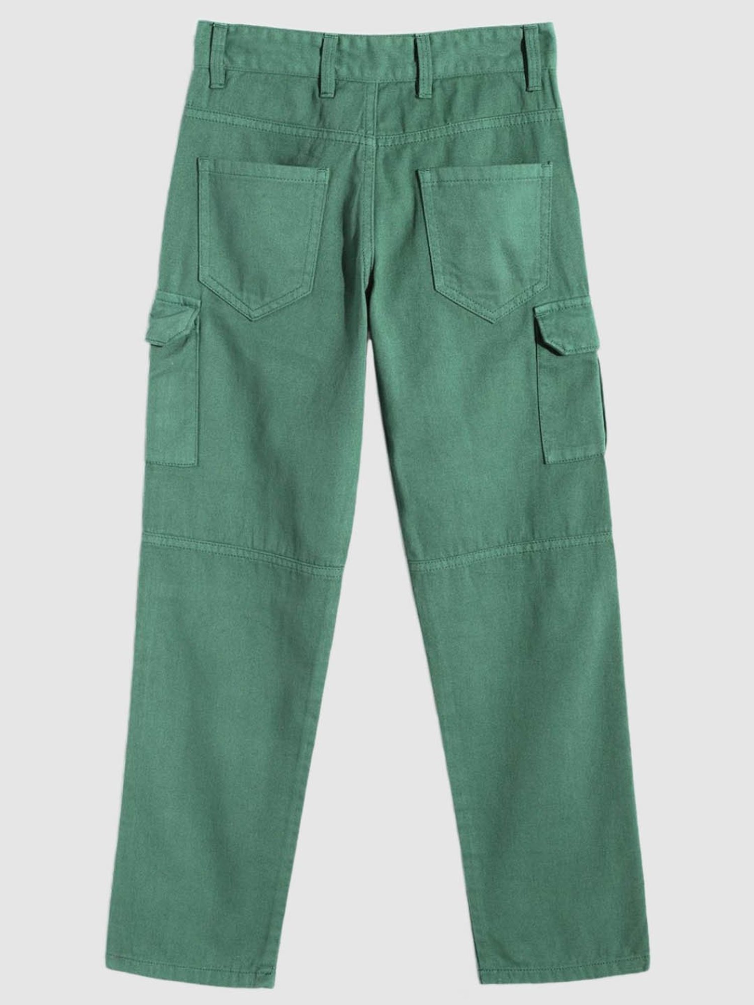 IVOC Boys Green Solid Pants