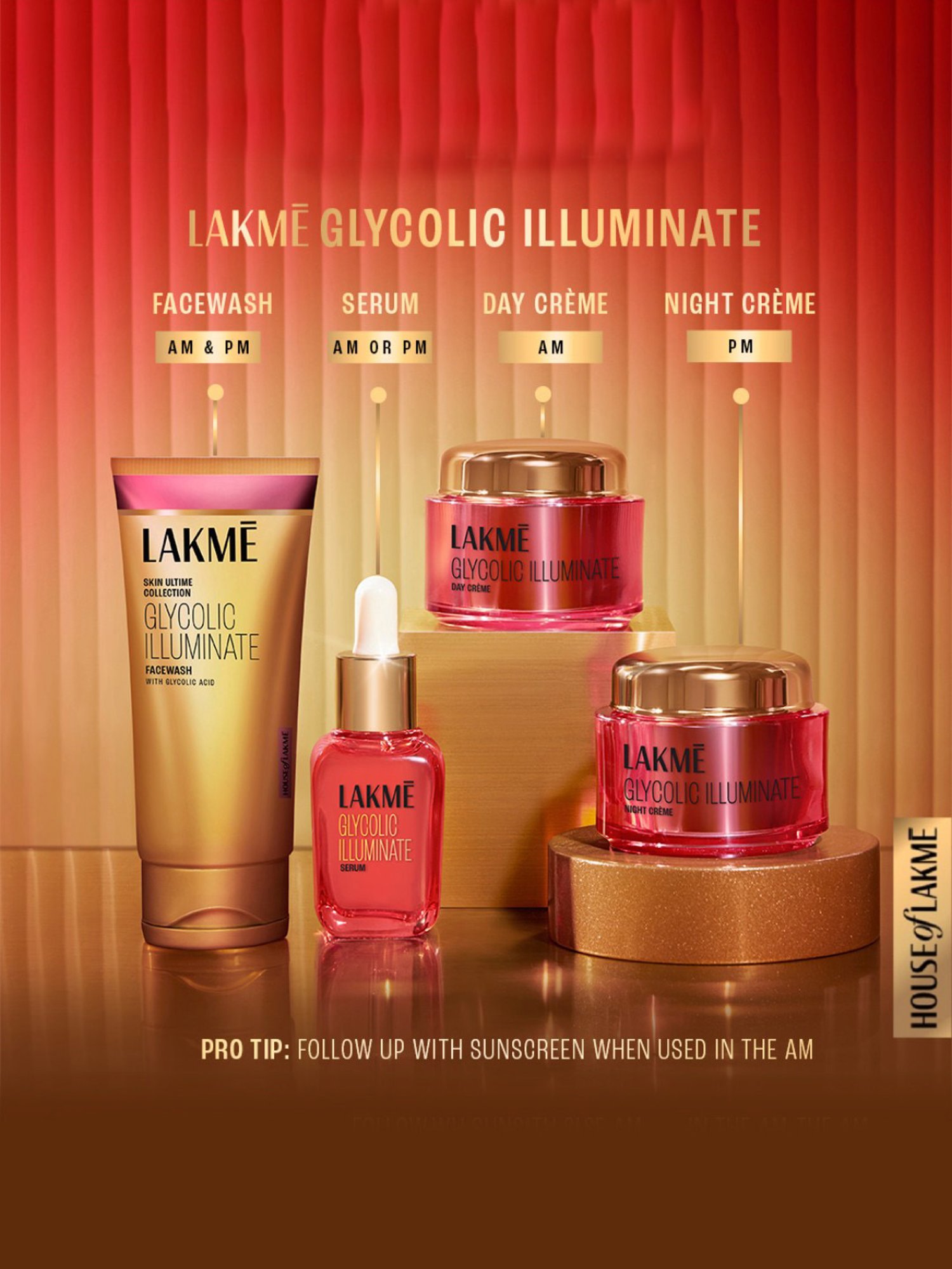 Lakme Skin Ultime Collection Glycolic Illuminate Night Cream - 15 gm