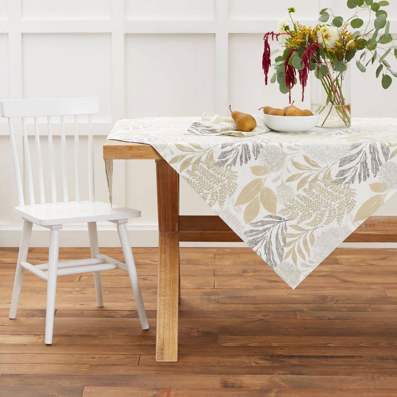 50" Cotton Hastings Table Throw - Town & Country Living