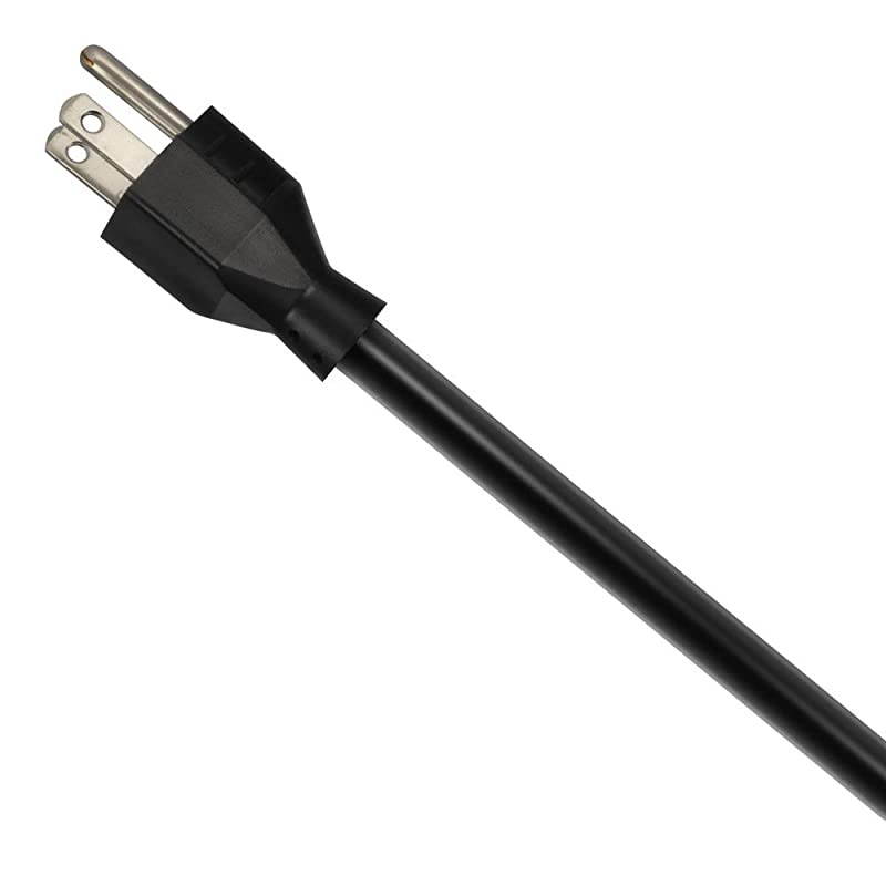 10Outlet Metal Power Strip Surge Protector 15ft Cord