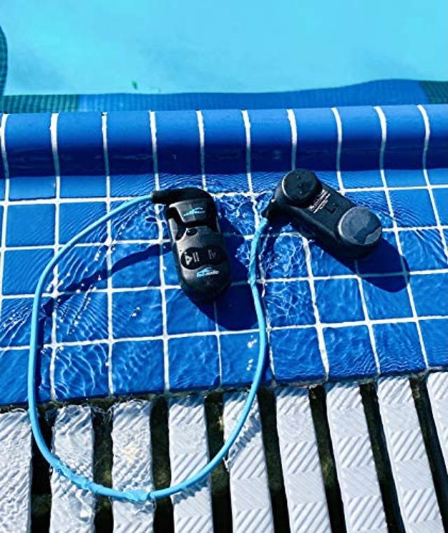 H2O Audio Sonar Underwater Waterproof Headphones with MP3 and Bluetooth for Swimmers