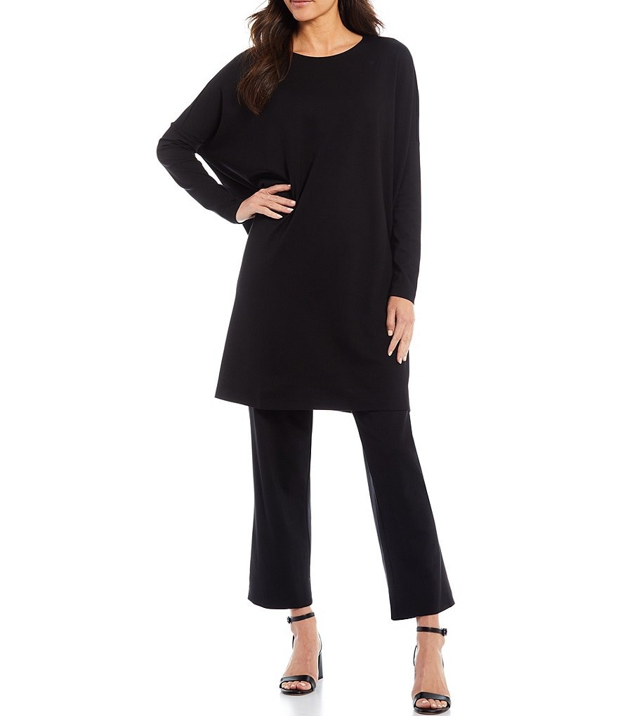 Bryn Walker Damien Ponti Crew Neck Long Dolman Sleeve Tunic
