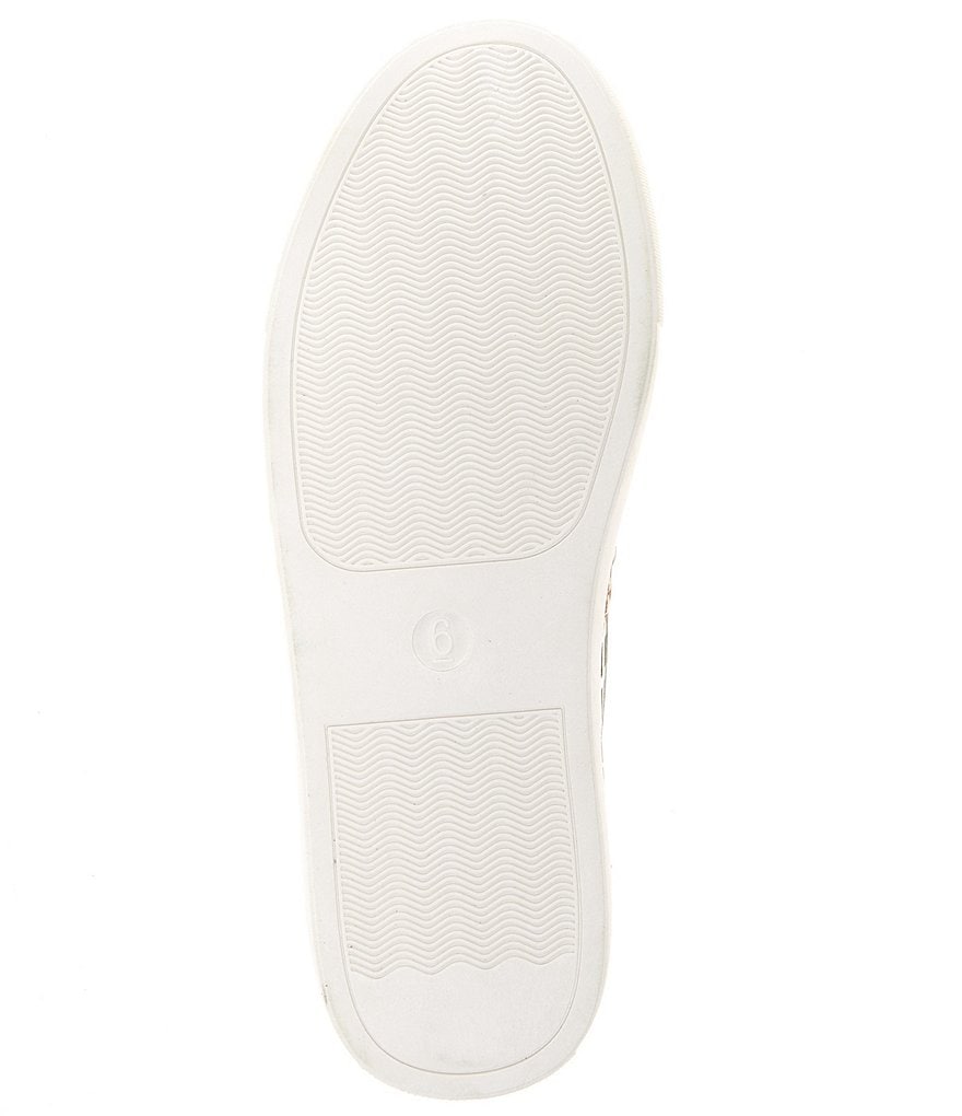 Kendall + Kylie Women's Anthracite Leopard EZORA 2.0 Low Top Lace Up Multi Sneakers