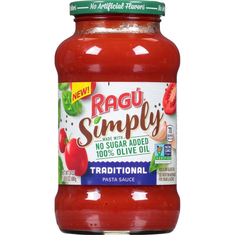 Ragu Simply Traditional Pasta Sauce - 24oz