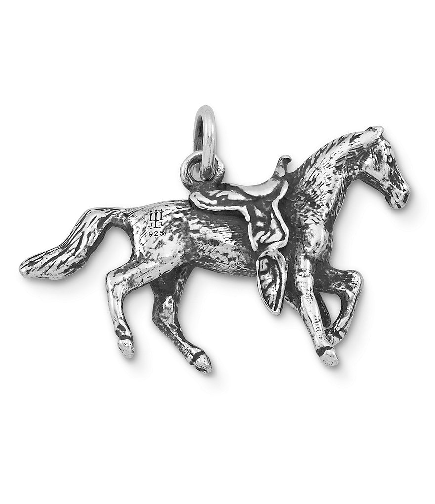 James Avery Saddled Horse Charm