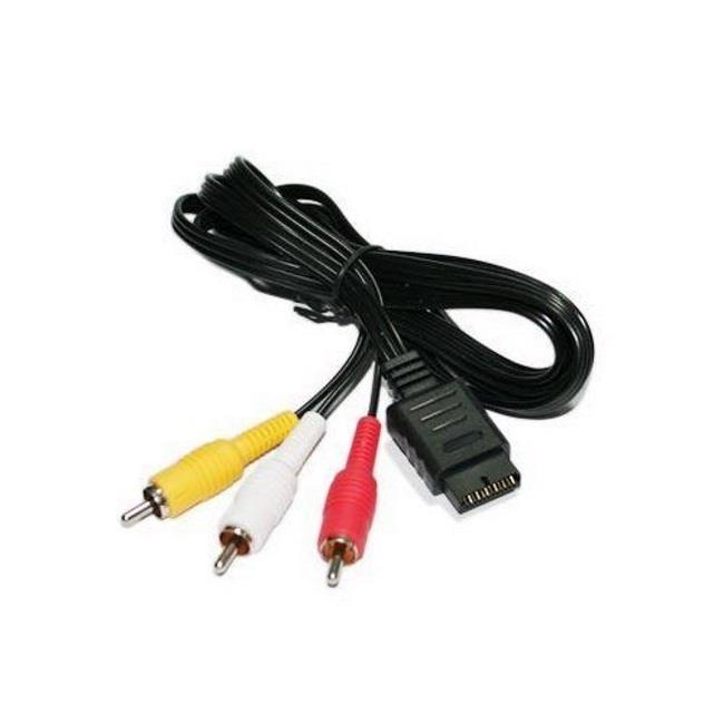 Composite AV Cable for Sony PlayStation, PlayStation 2, and PlayStation 3 by Mars Devices