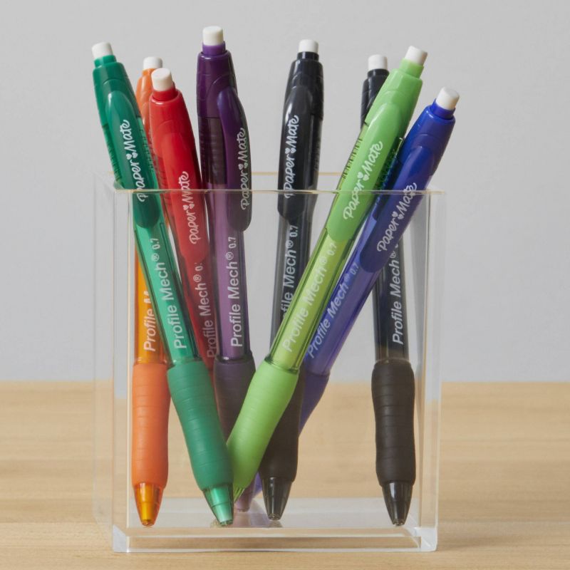 Paper Mate 8pk  Profile Comfort Grip #2 Mechanical Pencils