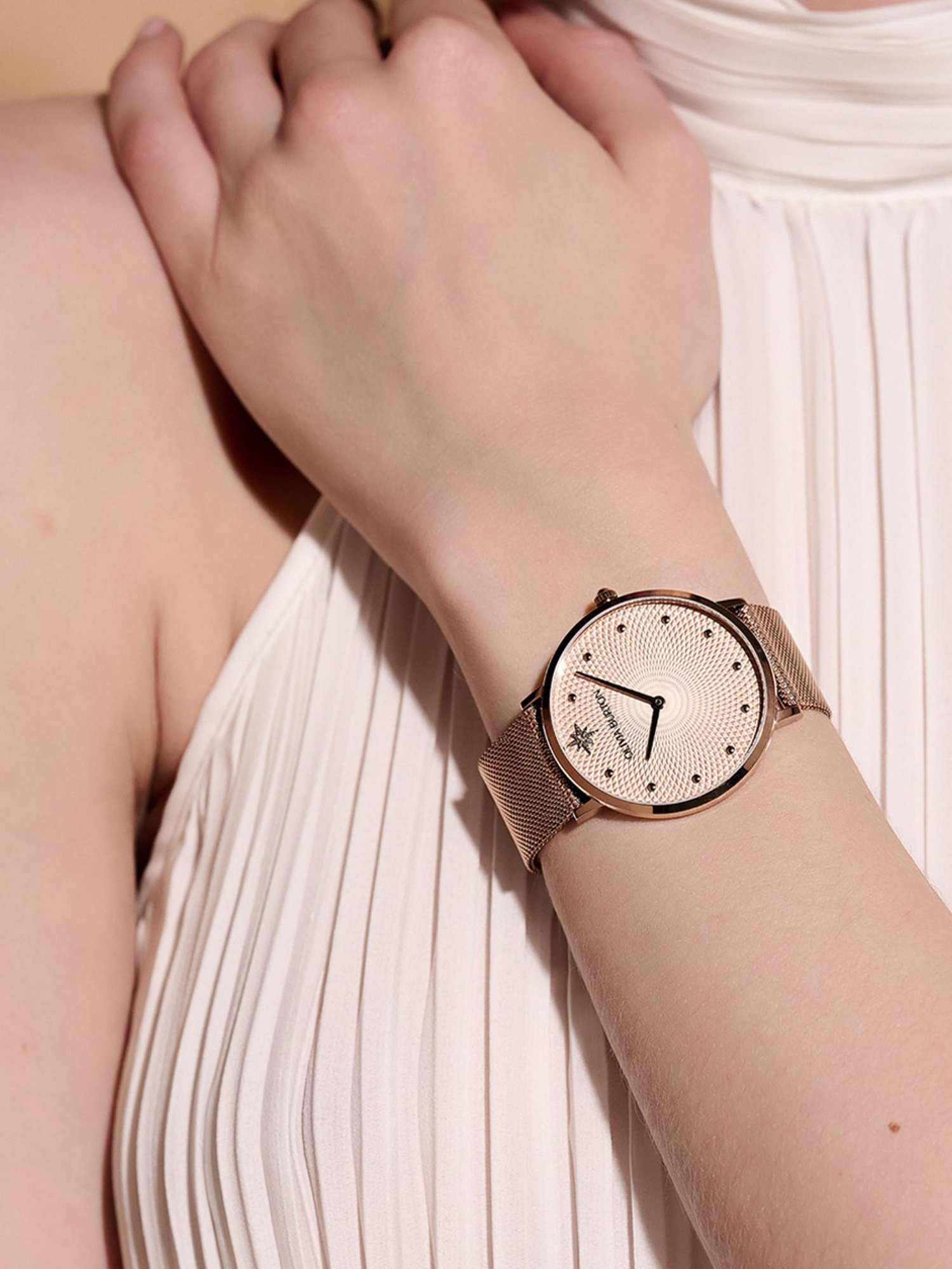 Olivia Burton 24000025 Ultra Slim Analog Watch for Women