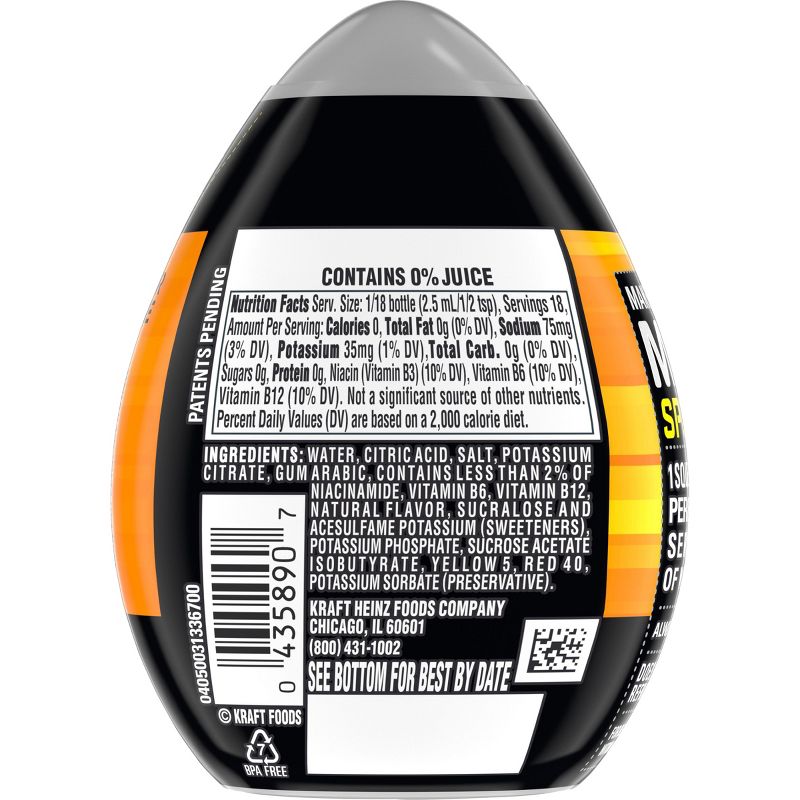 MiO Fit Liquid Water Enhancer Orange - 1.62 fl oz Bottle