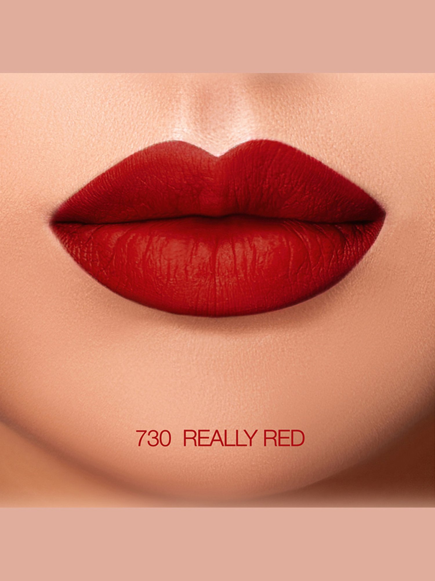 GA-DE Idyllic Matte Lip Colour 730 Really Red - 3.5 gm