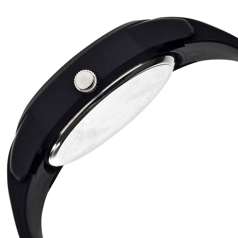 Women's Crayo Festival Watch with 3D Raised Numbers and Date Display-Black