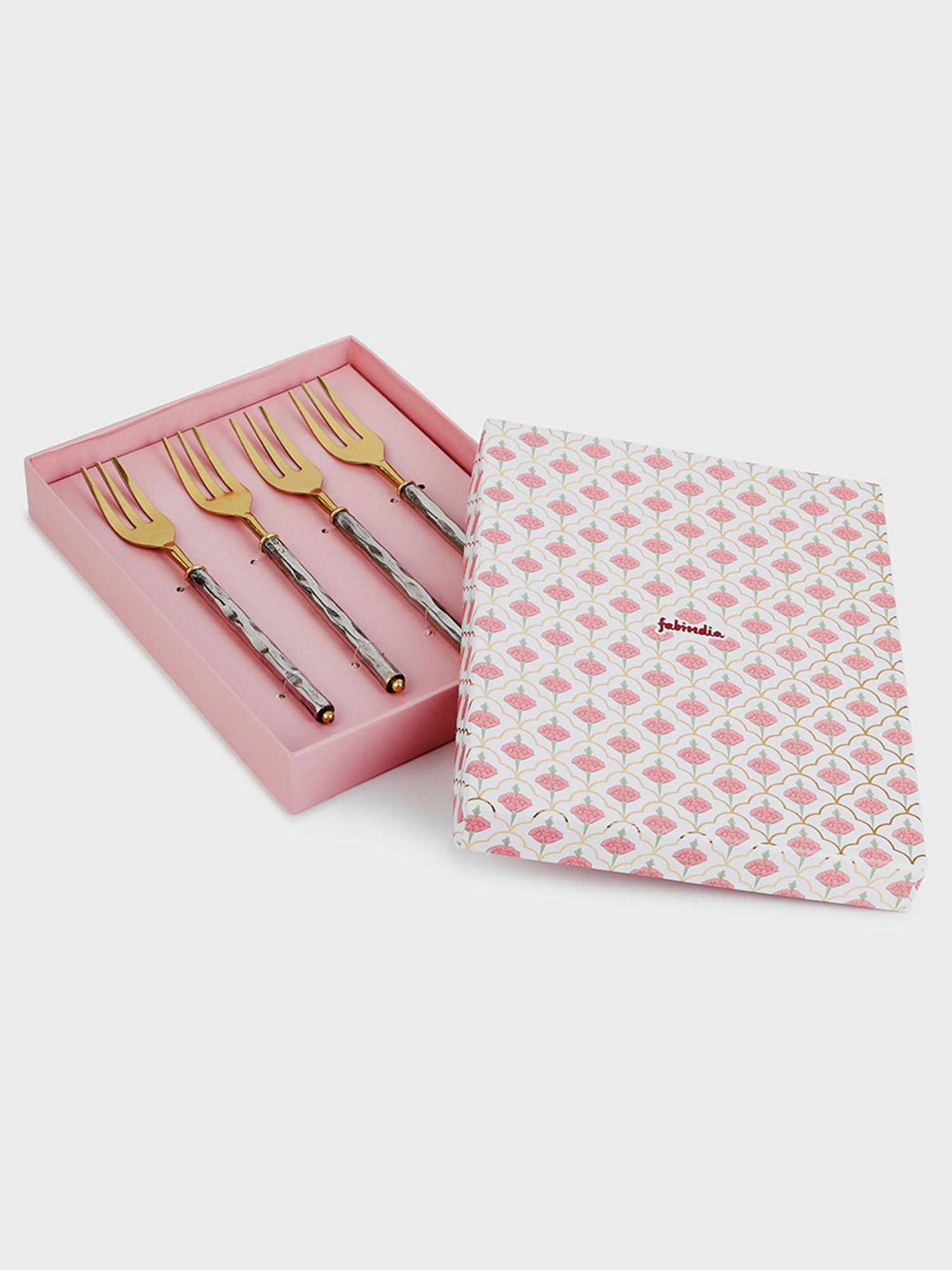 BlackCarrot Stainless Steel Fork Set of 3